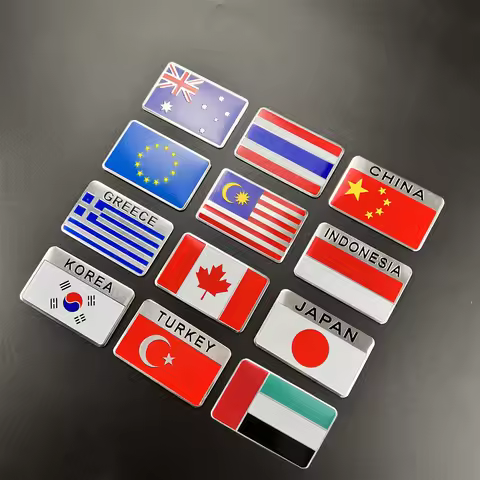 National Flag Car Sticker For BMW 1 2 3 4 5 6 7-series X1 X3 X4 X5 X6 X7 X8 G20 G30 G05 G01 G03 F01 