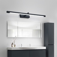 LEDMirror Headlight Bathroom Study and Bedroom Mirror Lamp European Style Mirror Cabinet Black and White Wood Grain Mirr