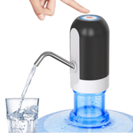USB Rechargeable Electric Water Pump Dispenser, Fits 5 Gallon Water Jug, Easy Installation, One-Touc