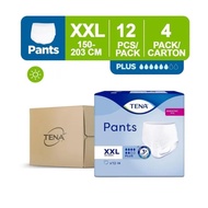 TENA Proskin Pants Bariatric Plus Adult Diapers XXL, Carton of 4 packs