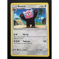 Bewear - 2017 Sun & Moon-Burning Shadows 111/147 | Non Holo Pòkemon Card [EN]