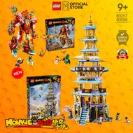 LEGO MONKIE KID Nezha's Ring of Fire Mech 80057 | Celestial Pagoda 80058
