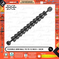 Flexible Arm Tray Aluminum Ball to YS 12 inch 30 cm X Adventurer BM-F12 Underwater Camera