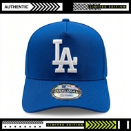 LA White Hat 9Forty A-Framebiru - MLB Snapback
