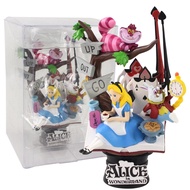 Alice In Wonderland Princess 16cm Action Figure Anime Mini Decoration PVC Collection Figurine Toy Model For Children Gift