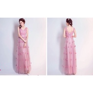 1707017 Pink Gaun Pengantin Wedding Gown Wedding Dress
