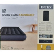 Intex 99cm 單人充氣毛絨床 (64146GB) | 內置電動泵 纖維技術  | 2-4分鐘快速充氣