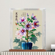 [Acrylic Display Box] Acrylic Display Box Suitable for Lego 10372 Hibiscus Flower Flower Bouquet Ser