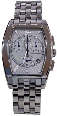 นาฬิกาข้อมือผู้ชาย CITIZEN Chronograph Eco-Drive รุ่น AT0000-63A หน้าปัดสีขาว AT0000-63E หน้าปัดสีดำ ขนาดตัวเรือน กว้าง 32 ยาว 38 มม. ตัวเรือน สาย Stainless Steel สีเงิน