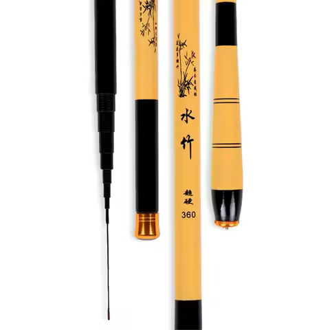 1PC Mini Ultralight Carbon Fiber Travel Telescopic Fishing Rod Fishing Tackle Stream Hand Pole Carp 