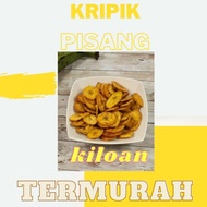 Kripik Pisang Kiloan Termurah Kripik Pisang Manis Cemilan Tradisional