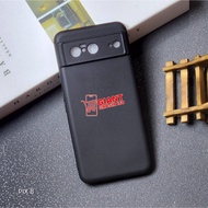 GOOGLE PIXEL 8 CASE MACARON BLACK SILICON BLACK GOOGLE PIXEL 8