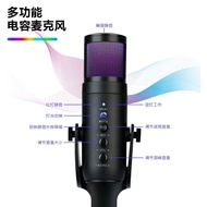 Mobile Phone Microphone Game Microphone Mark Sound Card Computer usb Capacitor Live Conference Handy