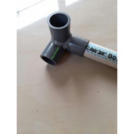 3-way pvc fitting 3/ 4 elbows 3 way 3-way connector