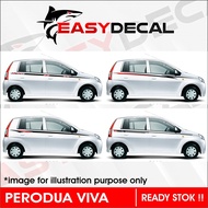 Perodua Viva body sticker / Racing Stripes / Body lining Sticker