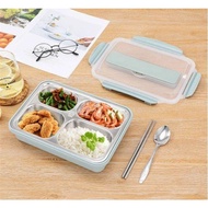 Lunch Box 304 Stainless Steel / 4 Compartments / Lunch Box