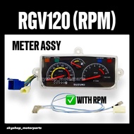 RGV120 (RPM) METER ASSY // SPEEDOMETER SUZUKI RGV 120 WITH R.P.M
