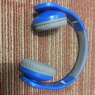 Blue Bluetooth Headphones