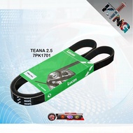 LUCAS FAN BELT FOR NISSAN TEANA 2.5 7PK1701 / TEANA 2.0 6PK1212