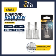 DELI Diamond Hole Saw Drill Bit 20mm 22mm 28mm 32mm