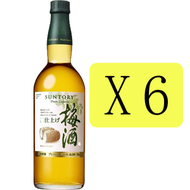 三得利 - 山崎蒸溜所貯蔵梅酒 750ml×6（平行進口）