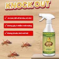 Dung Dịch Xịt Diệt Mối Mọt Tận Gốc Knock Out 500ml Nguồn Gốc Thảo Mộc Diệt Mối Mọt Gỗ Tủ Bếp Sàn Gỗ
