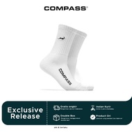 Compass Gazelle Socks White Shoes