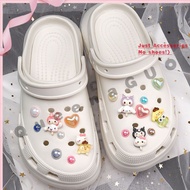 Cute Cartoon Transparent Rabbit Beaded Series、croc jibbitz（NO SHOES）/crocs jibbitz charm/croc shoe c