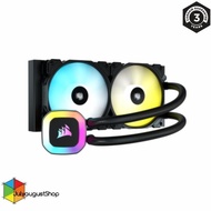 Corsair H100 RGB 240mm Liquid CPU Cooler ARGB 240mm AIO Cooler