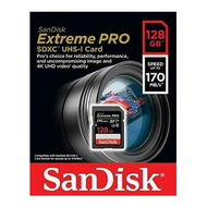 Sandisk EXTREME PRO SDXC UHS-I Memory 128gb 170MBS