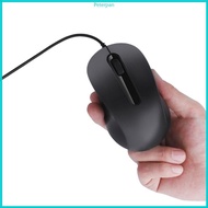 RPAN Portable Type C Mouse USB C Mice 3 Buttons 1000DPI Ergonomic Gaming Mouse for Windows PC Laptop