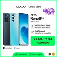 HP OPPO RENO 6 5G 8/128 GB- OPPO RENO 6 5G RAM 8 ROM 128 GARANSI RESMI