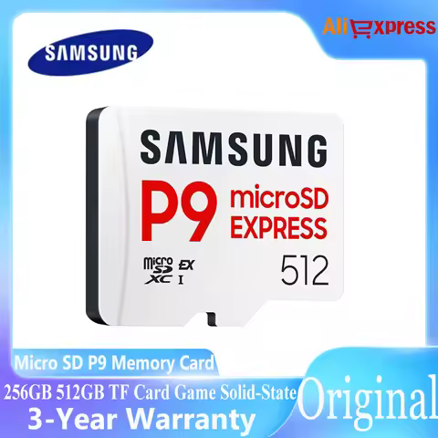 SAMSUNG Micro SD P9 256GB 512GB Read Speed up to 800MB/s Express TF Card Game Solid-State Memory Car