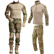 Tactical Military Airsoft Clothes Suits Uniform Training Suit Camouflage Hunting Shirts Pants Paintball Sets