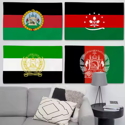Afghanistan Flag Suitable For Birthday Parties Living Room Bedroom And Outdoor Camping Decorations