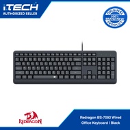 Redragon BS-7092 Wired Office Keyboard | Black