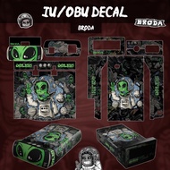 Motorbike OBU Sticker "Broda."