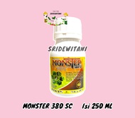 INSEKTISIDA MONSTER 380sc isi 1 Liter Bahan Aktif Emmamectin Benzoate Klortenapir Indoksakrab