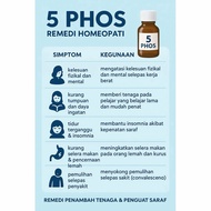 Remedy Homeopati 5 Phos untuk minda dan tenaga