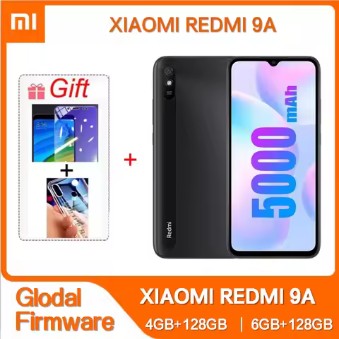 Xiaomi Redmi 9A Smartphone 64GB/128GB Cellphone 5000mAh 6.53 inch MTK Helio G25 Octa Core 13MP 4G Sm
