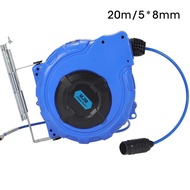 🚚 บริการจัดส่งในพื้นท้อง🚚สายไฟต่อพับเก็บได้ที่เก็บสายไฟ50ฟุต15A 14AWG การติดตั้งแบบหมุนได้180 ° เต้า