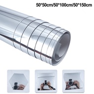 {sunnylife} Wall mirror sticker mirror film self-adhesive adhesive film bathroom decoration