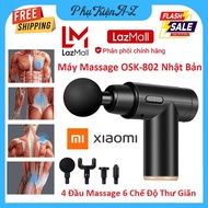 LazFlash Sale 50% Súng Massage Cầm Tay Công Nghệ Nhật Bản Fascial Gun OSk-802 Hỗ Trợ Giảm Đau Nhức C