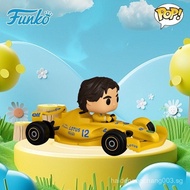 Spot Goods Funko POP F1Racing McLaren Rodas Ayrton Senna Ride Deluxe Edition Model Ornament NWJV