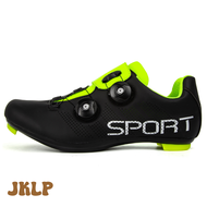 [JKLP] Men Cycling Sneaker Shoes with Men Cleat Road Mountain Bike Racing Women Bicycle Spd Unisex M