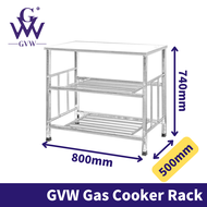 GVW 9601 Stainless Steel Kitchen Stove Rack / Gas Rack / Cooking Table/ Multipurpose Rack/ Rak Dapur