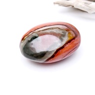 磚紫。礦石 拋光 手把 療癒 動力 海洋石 l 海洋碧玉 手把 l