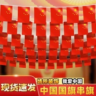 A String of National Flags String Flags Venue Outdoor Holiday Decoration National Flag String Flag S