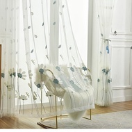 Sheer FREE Hook  Ring for Sliding Door  Window - Tulle Lace Day Curtain Langsir Jarang Belakang Nipis Lining