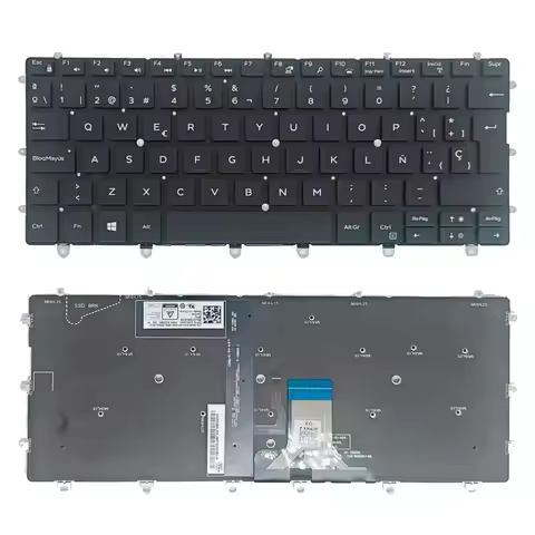 New SP LA Laptop Keyboard For DELL For XPS 13 9365 P71G 0WPCF9 PK131QS1A00